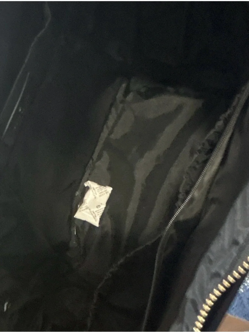 kate spade Black Nylon Tote with Front Zip Pocket